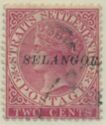 Straits Settlements overprinted SELANGOR