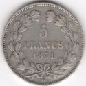 5 Francs (Ceres. K - Bordeaux)