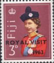 Queen Elizabeth II - Royal Visit 1963 Overprint