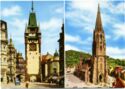 FREIBURG/SCHWARZWALD | Martinstor und Münster, 115 m Höhe