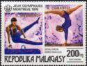 Gymnastics overprinted