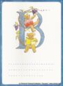Bear Alphabet. Letter B
