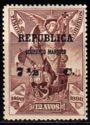 Republica On Stamp Timor