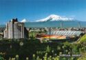 Yerevan. View on Stadium Hrazdan