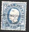 Overprint on Mocambique stamp