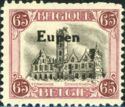 Overprint "Eupen" on Dendermonde