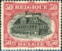 Overprint "Eupen" on Leuven - Perf. 14