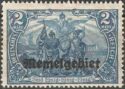 Imperial Post Office Berlin, overprint Memel-Area