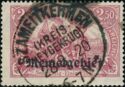 Imperial Post Office Berlin, overprint Memel-Area