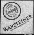 Warsteiner - Premium German beer since 1753 (Lufthansa)
