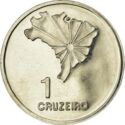 1 Cruzeiro (150th Anniversary of Independence)