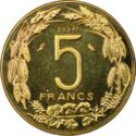 5 CFA Francs