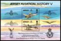 Jersey Aviation History V (souvenir sheet)
