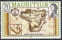 Map of the island of Mauritius by Van Keulen (1700)