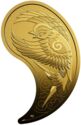 200 Dollars (Yin and Yang - Sparrow, Gold (200$ ) and Silver (10$))