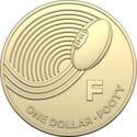1 Dollar (The Great Aussie Coin Hunt - Letter F - Footy)