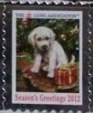 Lung Association Merry Christmas Puppy