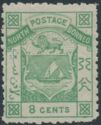 Coat of Arms inscribed "POSTAGE NORTH BORNEO"