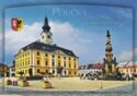 Polička. City Hall and Plague Column on Palacký square