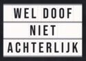 grow2work "Wel Doof Niet Achterlijk"