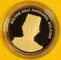 25 Dollars (25 Years of Brunei Currency Board - Gold edition)
