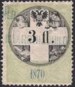 Stempel Marke 1870 3fl