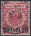 overprint on Reichpost