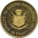 10 Francs (Independence 1962)