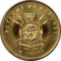 10 Francs (50th Reign anniversary king Mwambutsa IV)