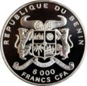 6,000 CFA Francs (50th Anniversary of United Nations)