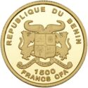 1,500 CFA Francs (Euro Introduction. Gold)