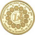 1,500 CFA Francs (Euro Introduction. Gold)