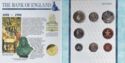 Various Pounds (Mint set 1994 - 300th Anniversary of Bank of England)