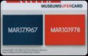 MuseumsUferCard 2019 - On Kawara, Mar.17,1967; Mar.10,1978 from Today series (1966-2013) Museum Moderne Kunst