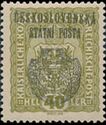 Austria Stamps Overprinted "ČESKOSLOVENSKÁ STÁTNÍ POŠTA"