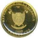 1,500 CFA Francs (60th anni. of German coin Germanic Museum)