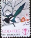 God Helg 1974/75 Common Magpie (Pica pica)