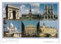 Paris - Arc de Triomphe - Tour Eiffel - Notre Dame - Sacré Coeur - Opéra...