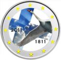 2 Euro (200th Anniversary of the Bank of Finland. Coloured 1)