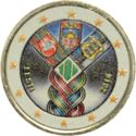 2 Euro (Centenary of the Foundation of the Independent Baltic States. Coloured 5)