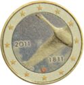 2 Euro (200th Ann. of the Bank of Finland. Coloured 5)