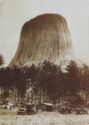 Devils Tower National Monument in early 1920's