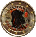 2 Euro (200th Anniversary Foundation of the Carabinieri. Coloured 3)
