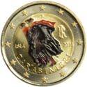 2 Euro (200th Anniversary Foundation of the Carabinieri. Coloured 4)