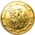 2 Euro (200th Anniversary Foundation of the Carabinieri. Gilded)