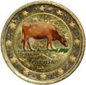 2 Euro (Dairy Farming. Coloured 4)