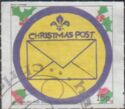 Christmas Post Envelope and Scout Emblem by Peter Liversage