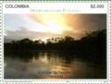 Sunset View of Putumayo River at Puerto Assis