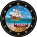 2 Euro (500th Anni. Of The First Contact With Timor. Coloured 4)