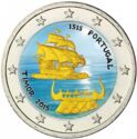 2 Euro (500th Anni. Of The First Contact With Timor. Coloured 5)